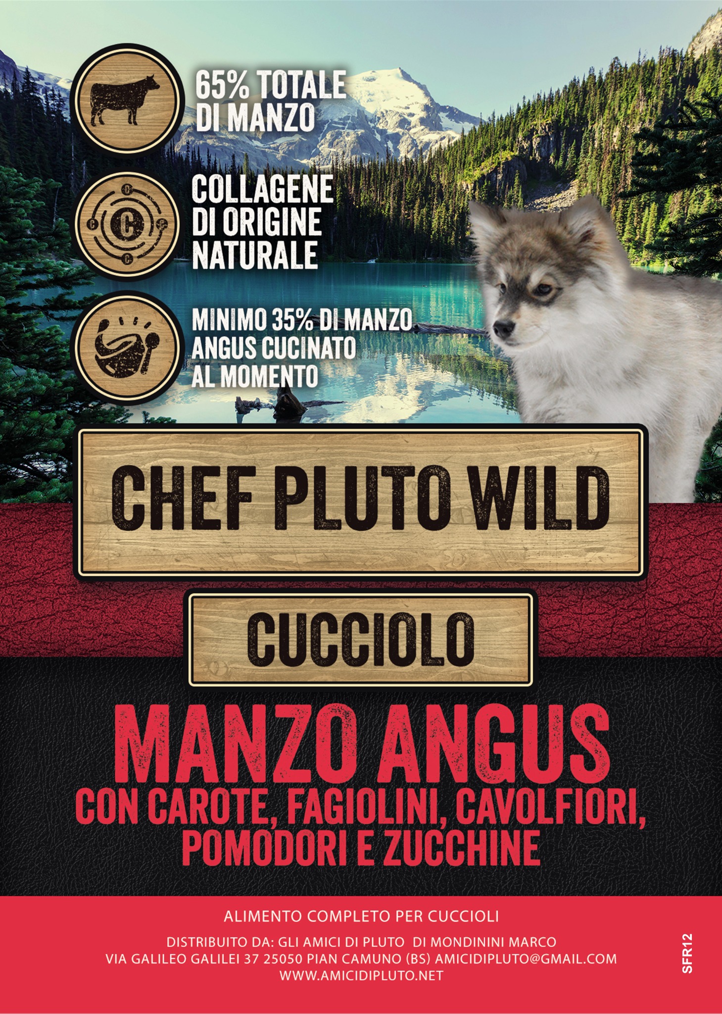 Chef Pluto Wild Manzo Angus – Cucciolo