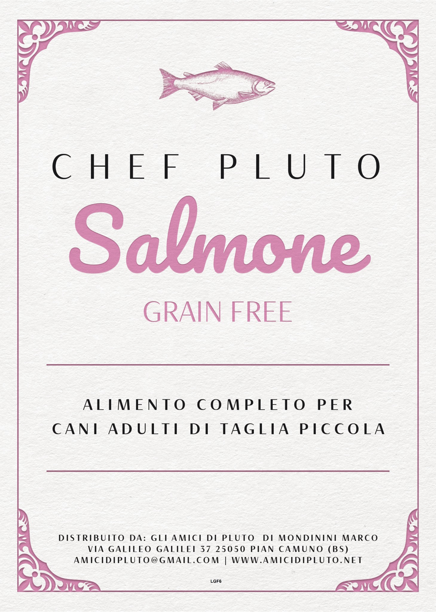 Salmone Grain Free Taglia Piccola