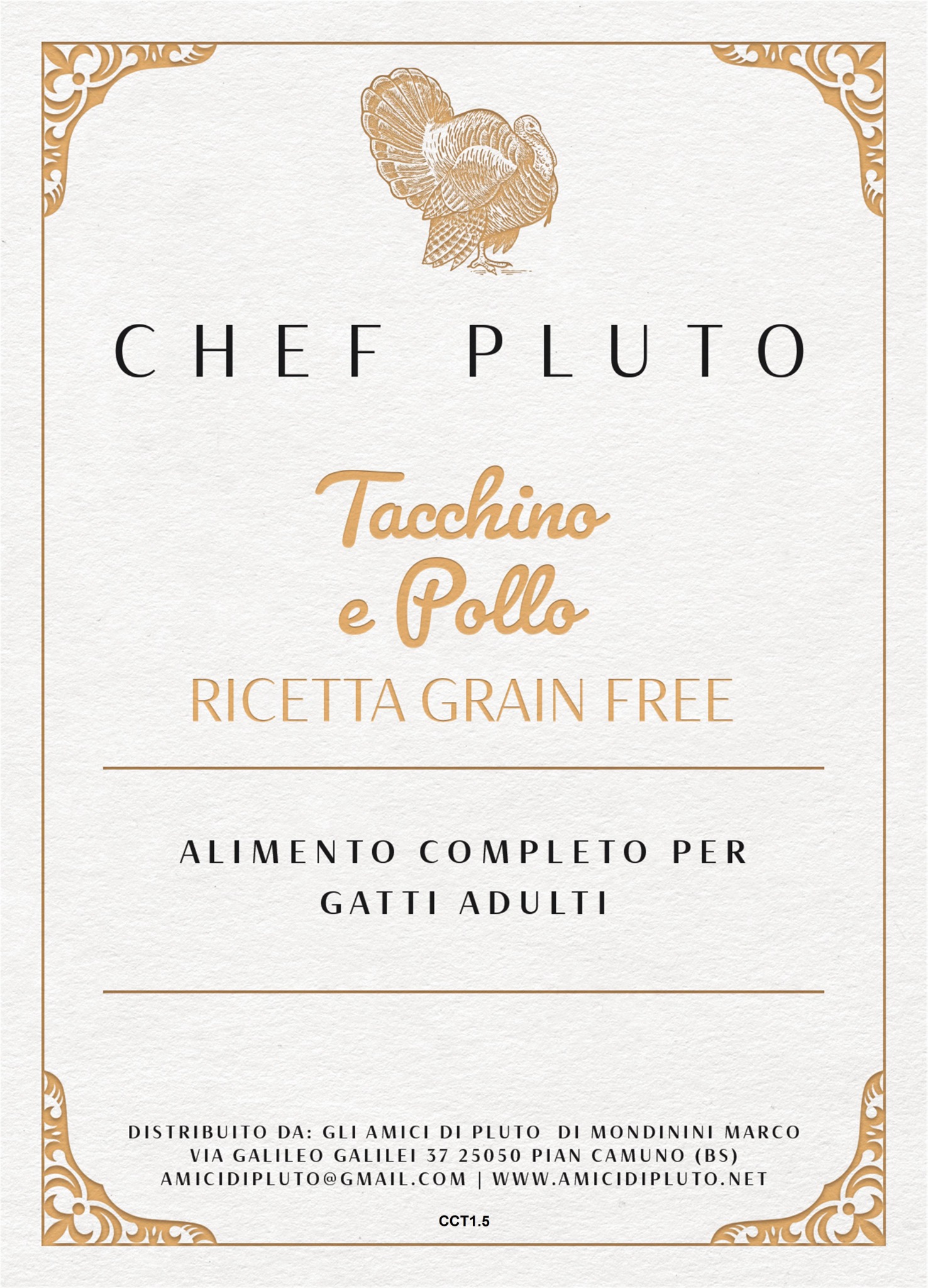 Tacchino e Pollo – Gatto adulto