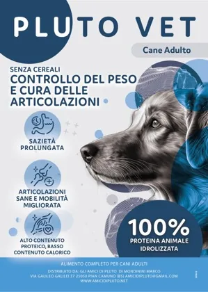 Pluto Vet Controllo del Peso e Cura delle Articolazioni